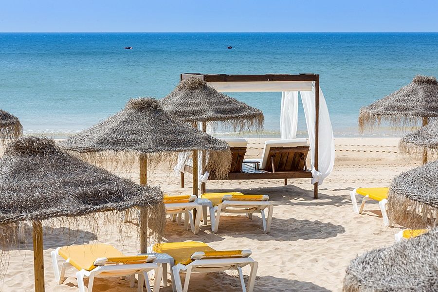 Nau Salema Beach Village ภายนอก รูปภาพ